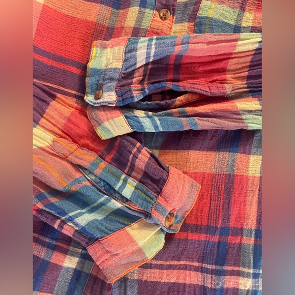 BDG Urban Outfitters Gauze button down Size Medium - Picture 7 of 9